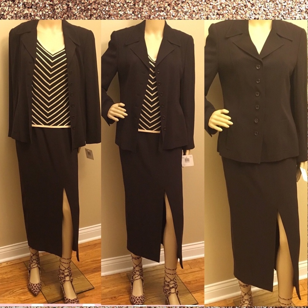 Vintage Dana Buchman Three Piece Suit NWT